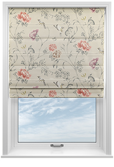 Borneo, Vintage - Twist&Fit Roman Blind
